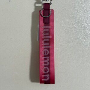 NWT Lululemon Never Lost Keychain Sakura Pink/Washed Mauve